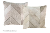Patchwork Cowhide Pillow 20x20 #A52764 by Hudson Hides