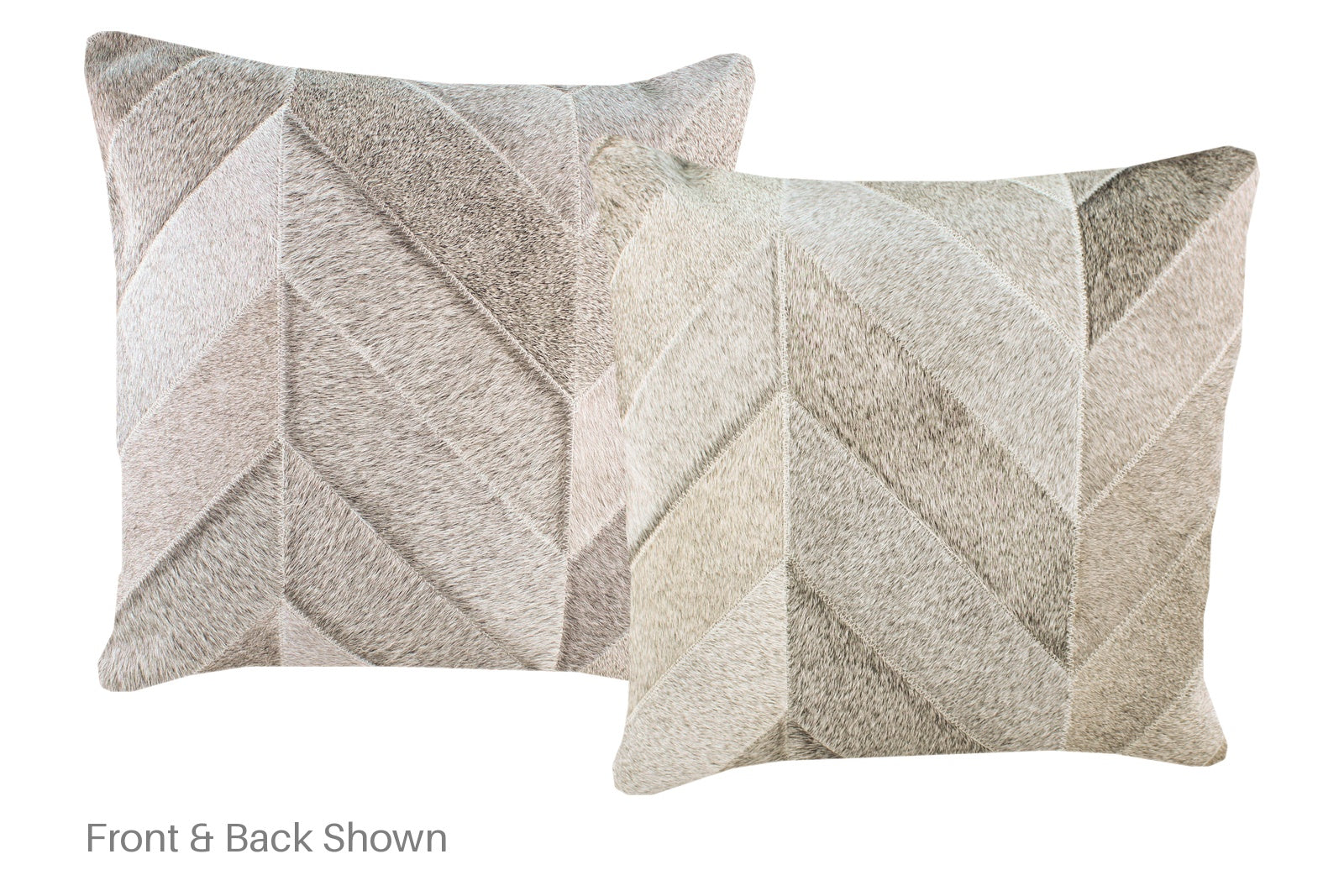 Patchwork Cowhide Pillow #A52764
