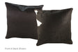 Black and White Cowhide Pillow 20x20 #A52765 by Hudson Hides
