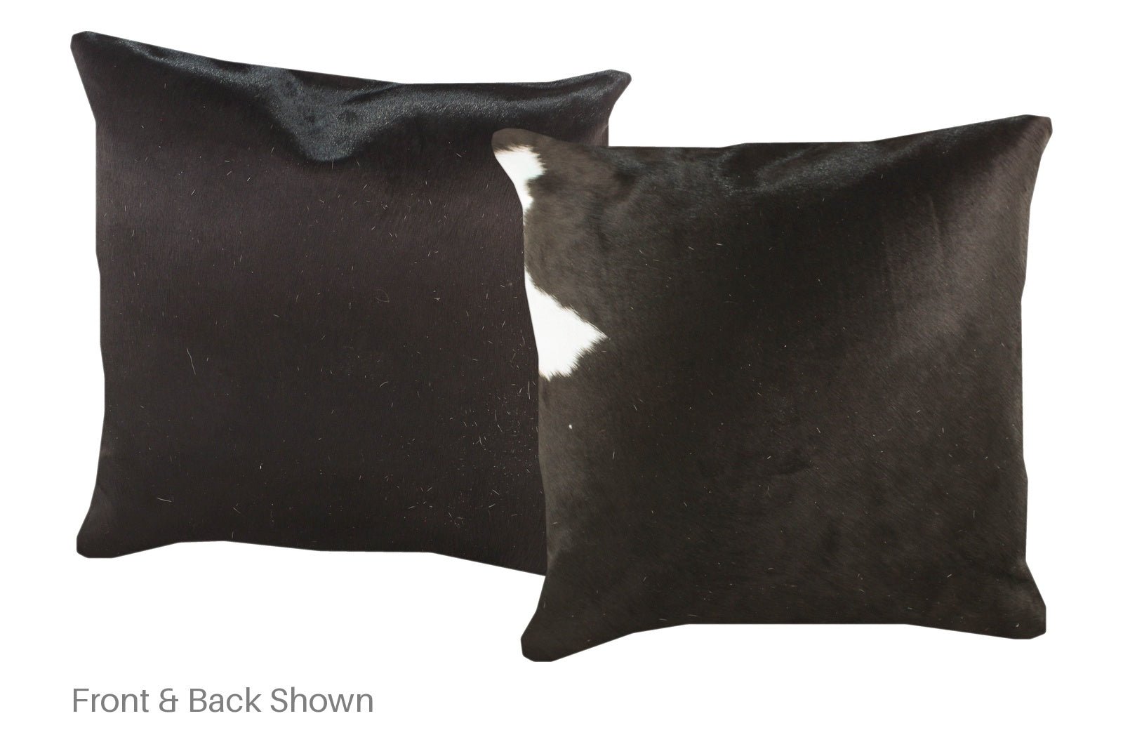 Black and White Cowhide Pillow #A52765