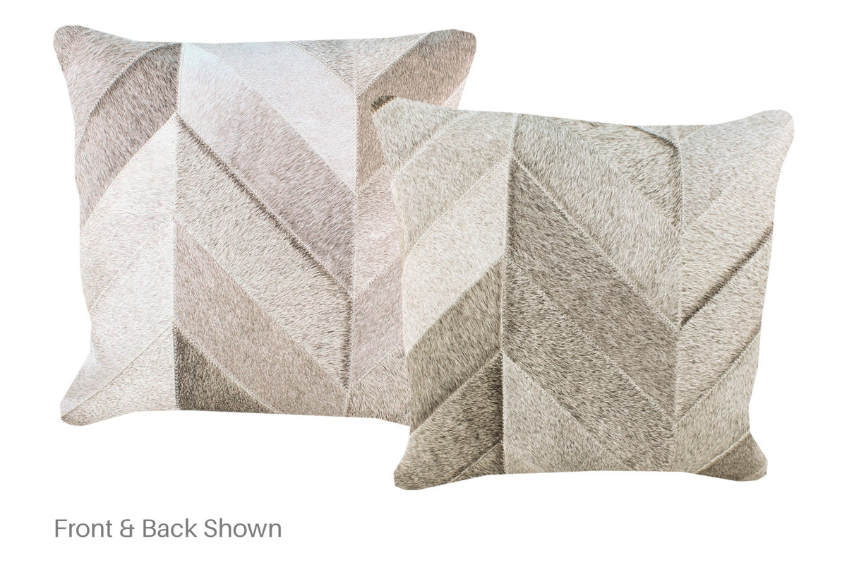Patchwork Cowhide Pillow #A52767