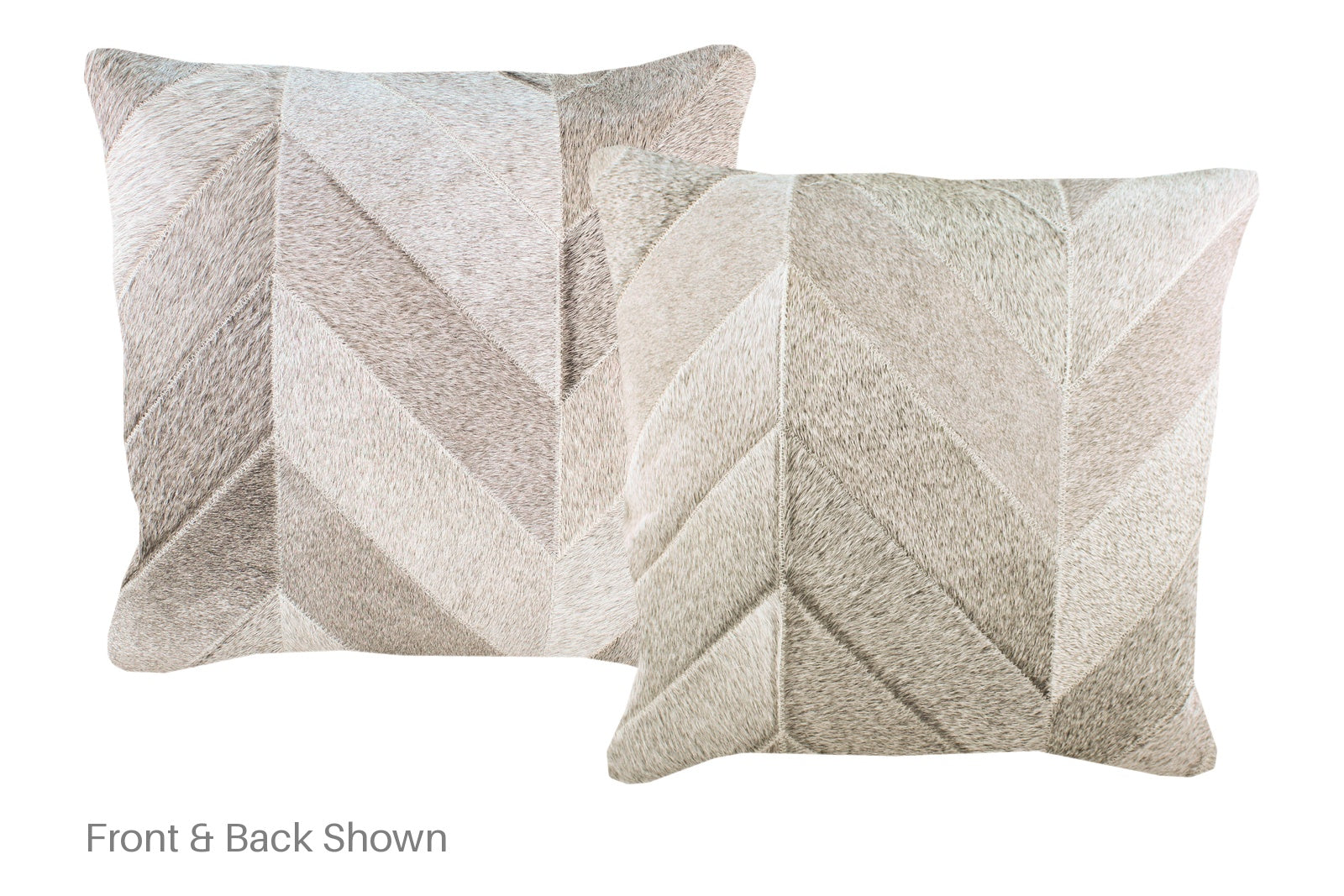 Patchwork Cowhide Pillow #A52770