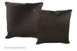 Solid Black Cowhide Pillow 20x20 #A52787 by Hudson Hides