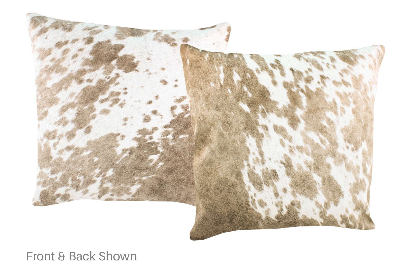 Taupe Cowhide Pillow #A52788
