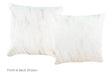 Grey Cowhide Pillow 20x20 #A52790 by Hudson Hides