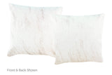 Grey Cowhide Pillow 20x20 #A52790 by Hudson Hides