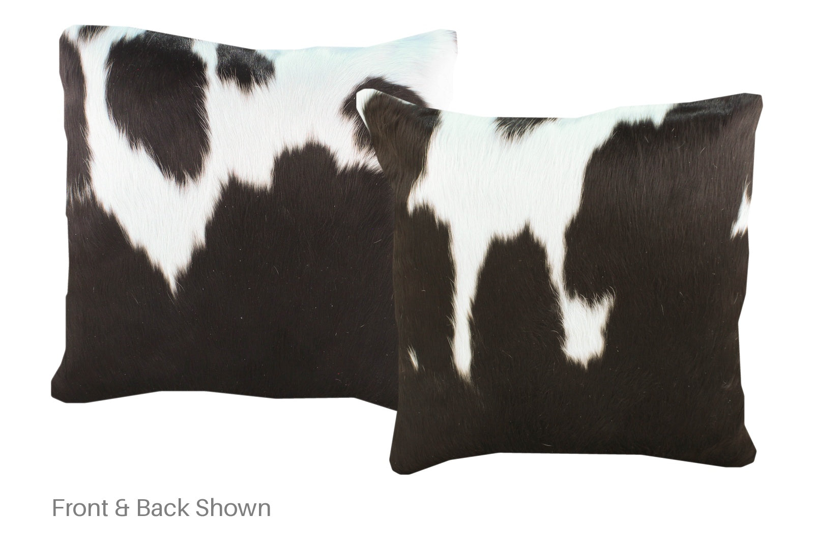 Black and White Cowhide Pillow #A52792
