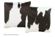 Black and White Cowhide Pillow 20x20 #A52795 by Hudson Hides