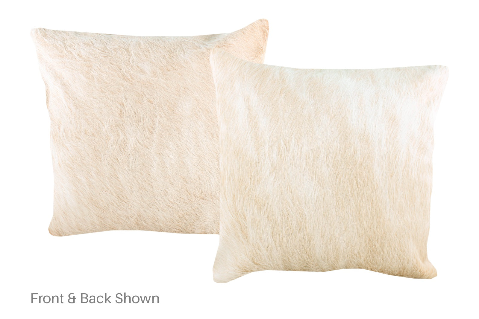 Champagne Cowhide Pillow #A52798
