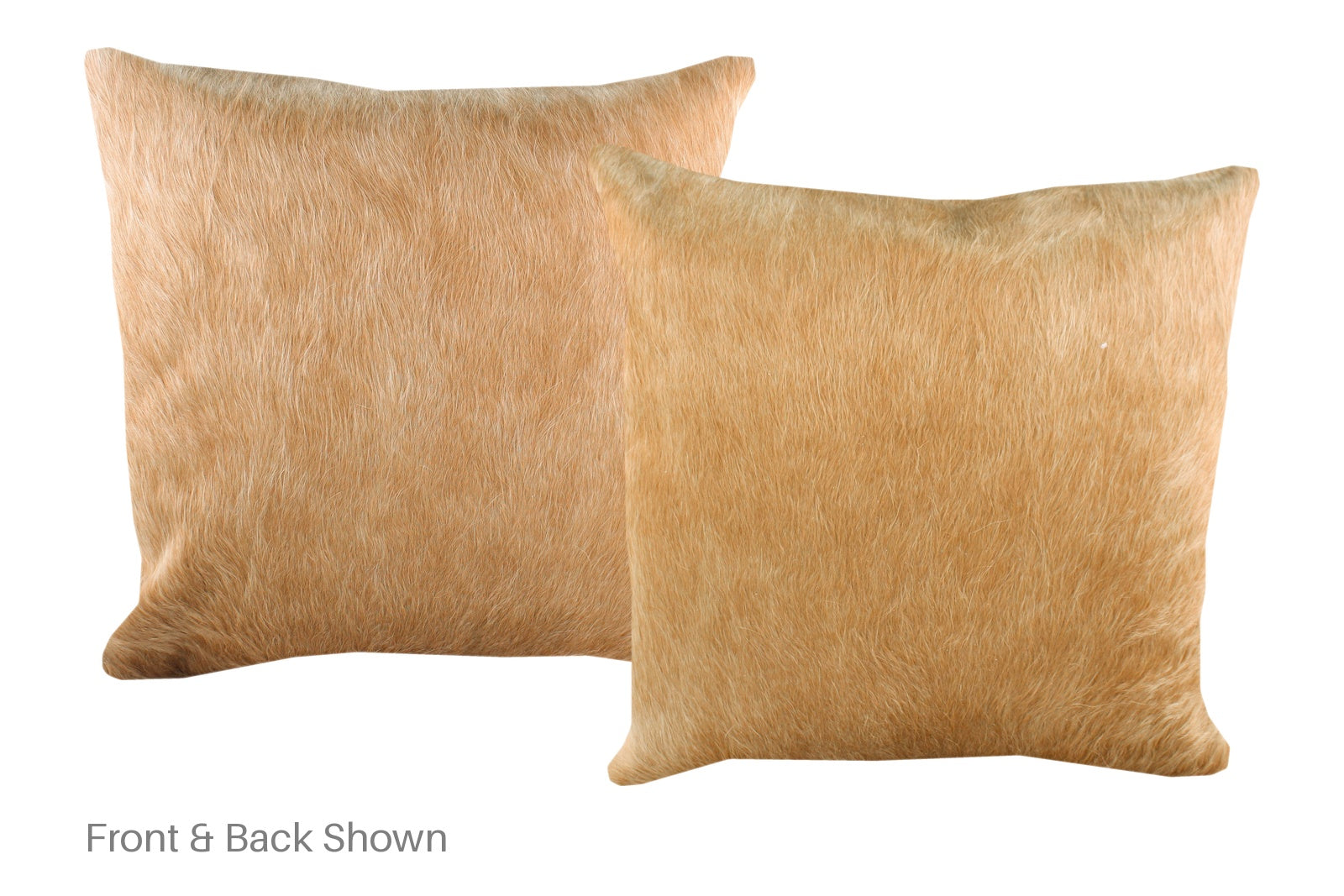 Beige Cowhide Pillow #A52799