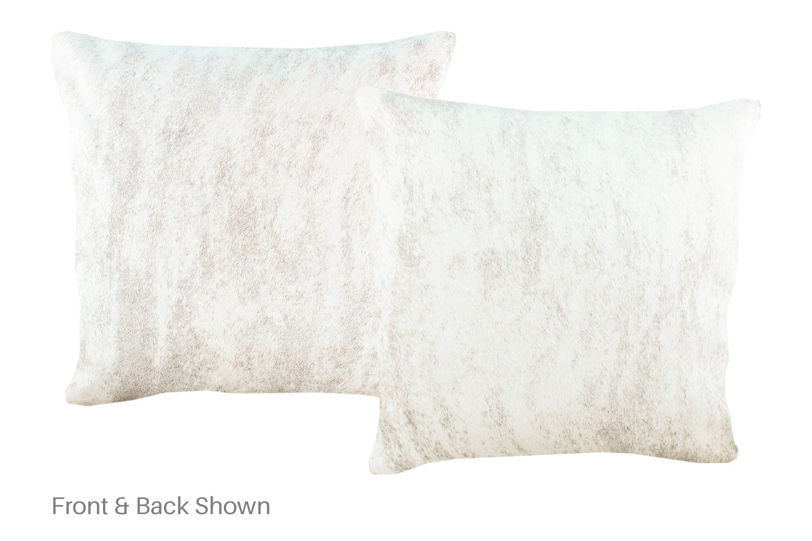 Grey Cowhide Pillow #A52800