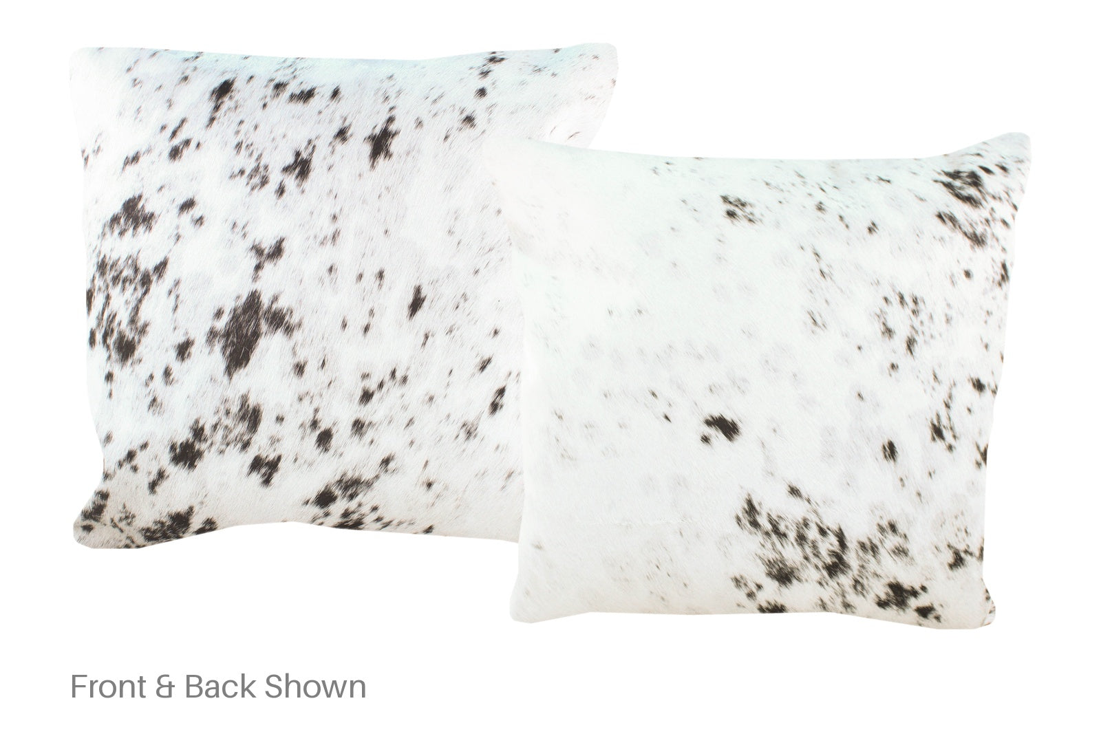 Black and White Cowhide Pillow #A52801