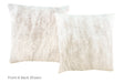 Grey Cowhide Pillow 20x20 #A52804 by Hudson Hides