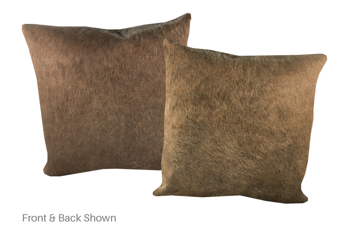 Taupe Cowhide Pillow #A52807