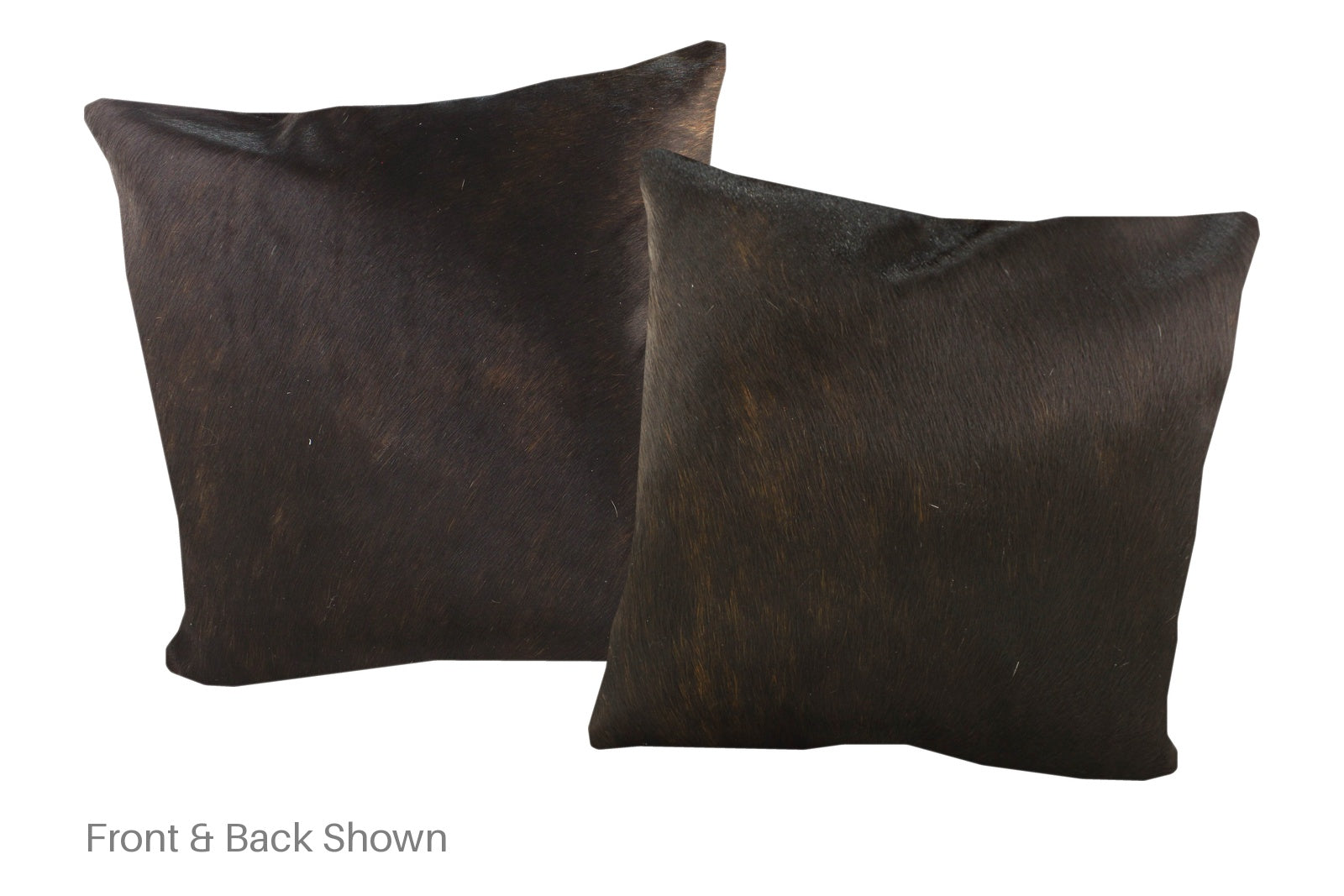 Dark Brindle Cowhide Pillow #A52814