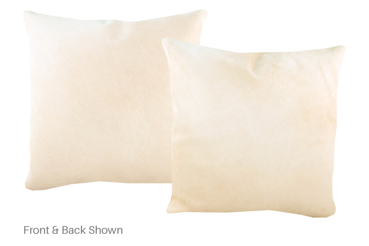 Champagne Cowhide Pillow #A52816