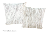Light Brindle Cowhide Pillow 20x20 #A52832 by Hudson Hides