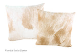 Caramel Cowhide Pillow 20x20 #A52837 by Hudson Hides