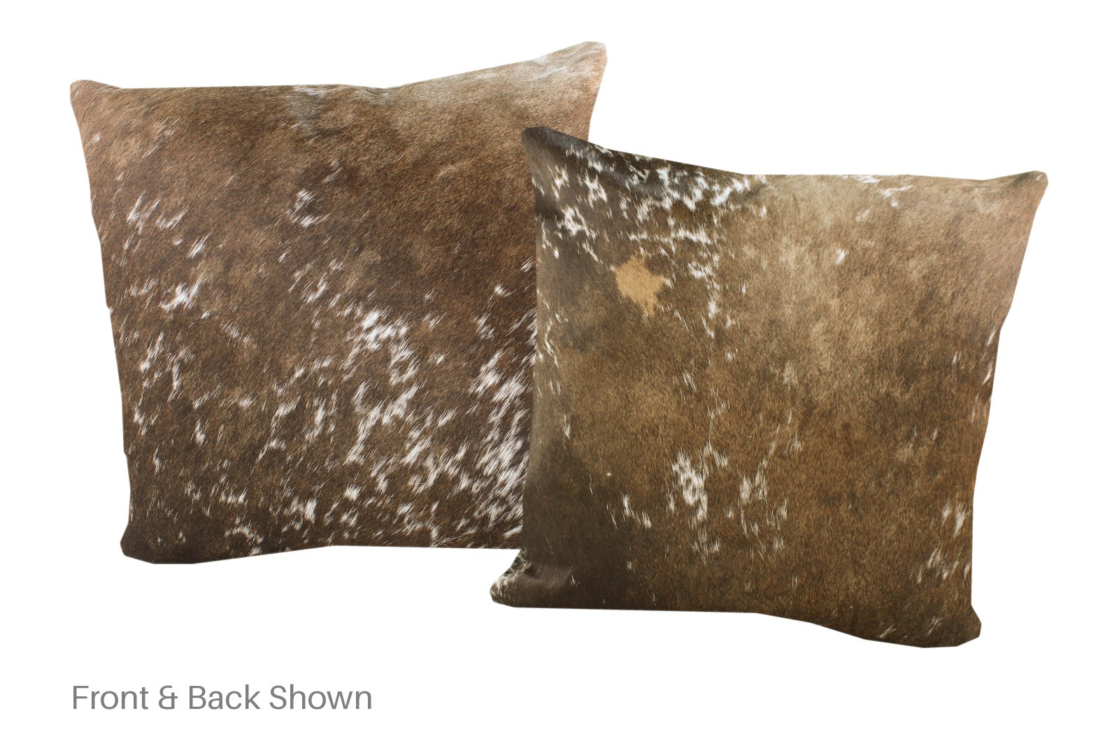 Chocolate Cowhide Pillow #A52838