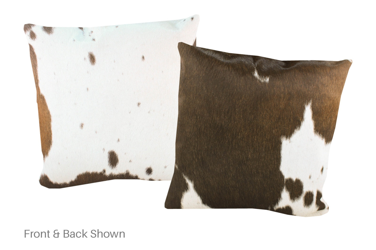Chocolate Cowhide Pillow #A52839