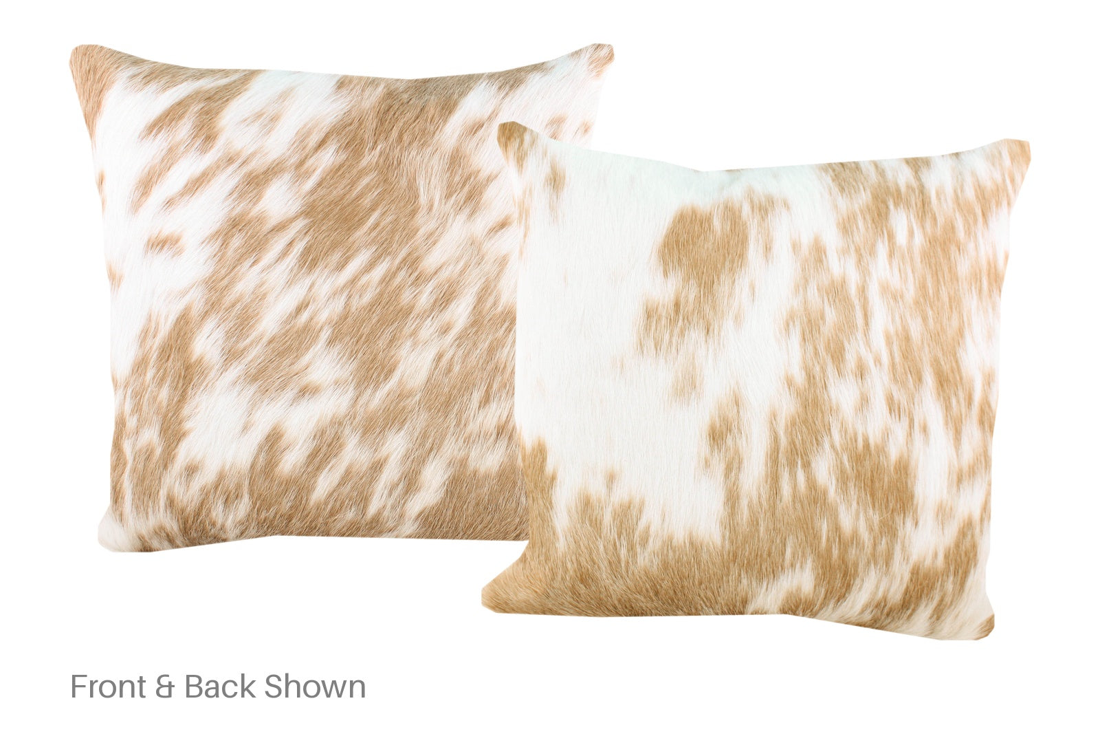 Light Brindle Cowhide Pillow #A52843