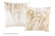 Light Brindle Cowhide Pillow 20x20 #A52845 by Hudson Hides