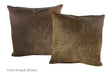 Grey Cowhide Pillow 20x20 #A52848 by Hudson Hides