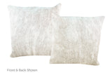 Grey Cowhide Pillow 20x20 #A52853 by Hudson Hides