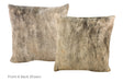 Light Brindle Cowhide Pillow 20x20 #A52858 by Hudson Hides
