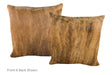 Light Brindle Cowhide Pillow 20x20 #A52863 by Hudson Hides