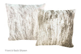 Light Brindle Cowhide Pillow 20x20 #A52866 by Hudson Hides