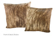 Grey Cowhide Pillow 20x20 #A52868 by Hudson Hides