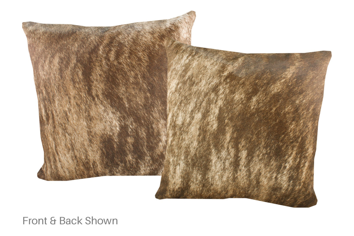 Grey Cowhide Pillow #A52868