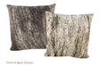 Light Brindle Cowhide Pillow 20x20 #A52869 by Hudson Hides