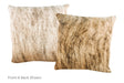Black and White Cowhide Pillow 20x20 #A52871 by Hudson Hides