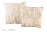 Light Brindle Cowhide Pillow 20x20 #A52880 by Hudson Hides