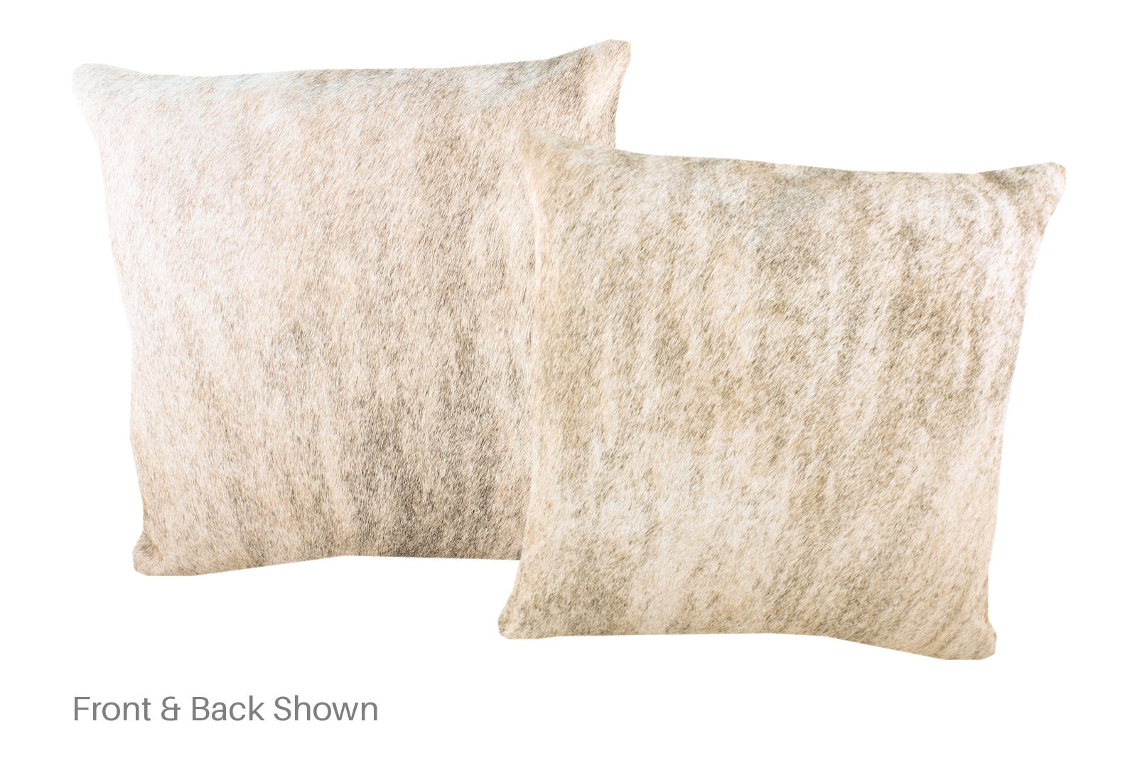 Light Brindle Cowhide Pillow #A52880