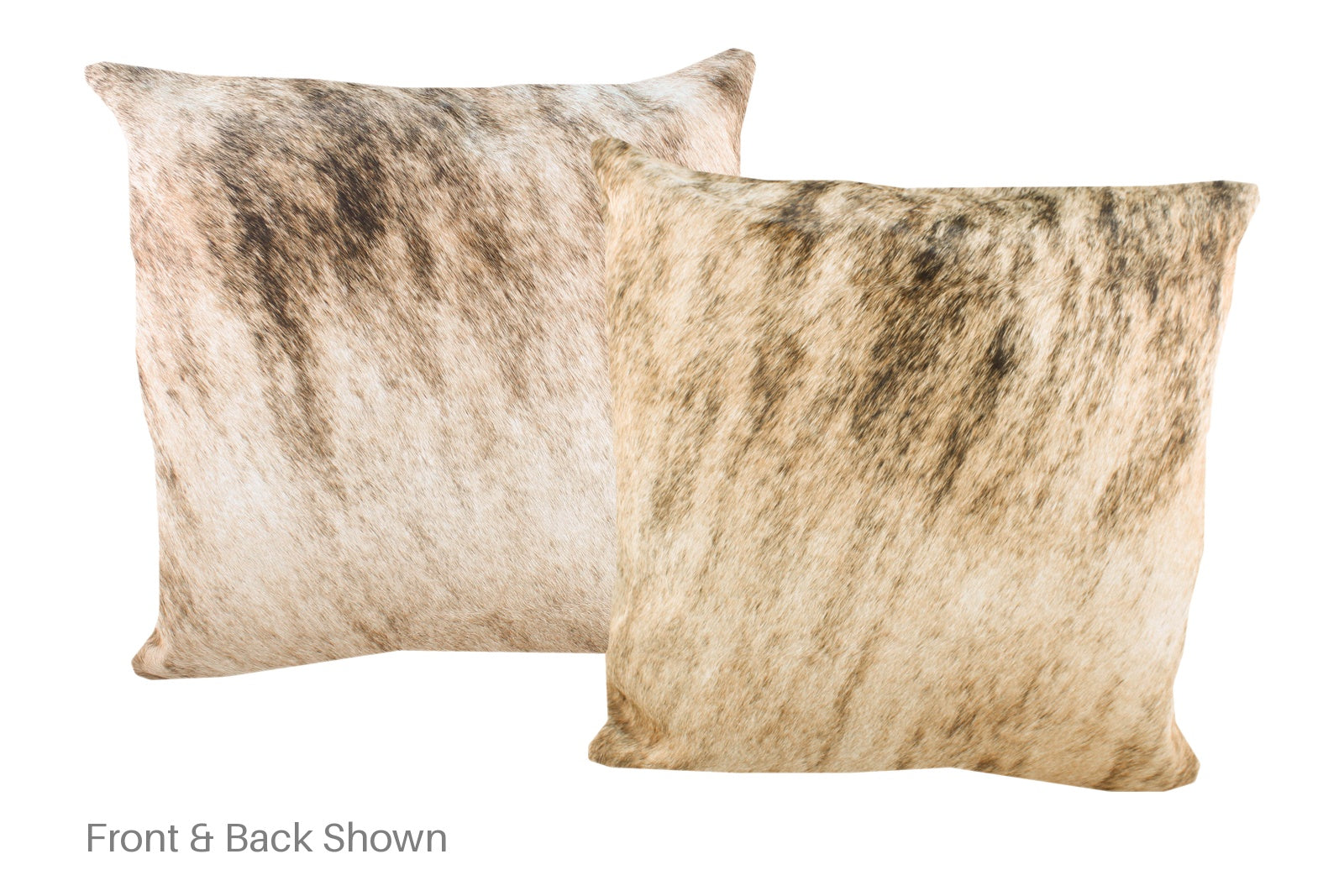 Grey Cowhide Pillow #A52885