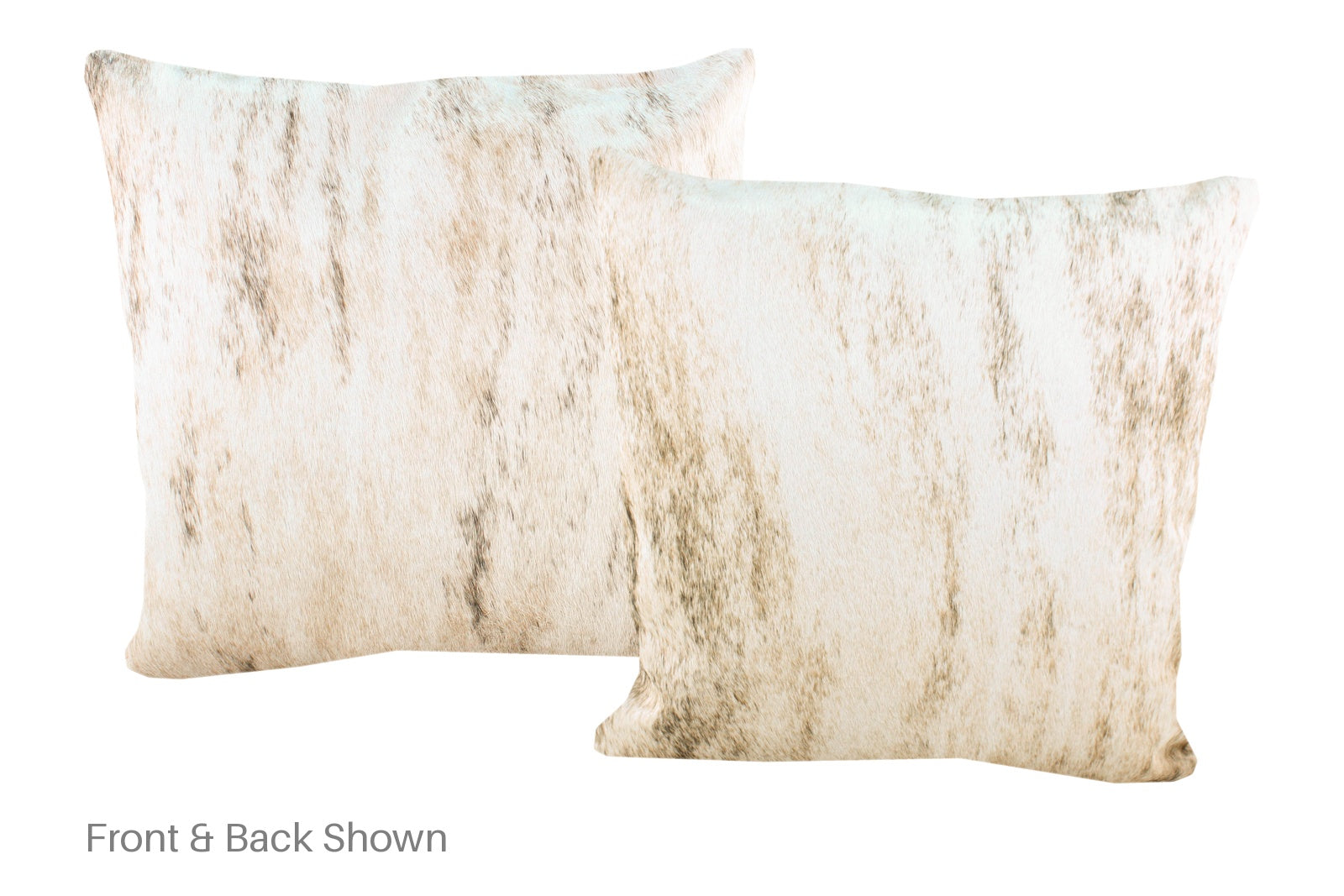 Light Brindle Cowhide Pillow #A52887