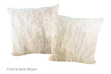 Light Brindle Cowhide Pillow 20x20 #A52888 by Hudson Hides
