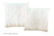 Taupe Cowhide Pillow 20x20 #A52891 by Hudson Hides
