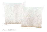 Taupe Cowhide Pillow 20x20 #A52891 by Hudson Hides