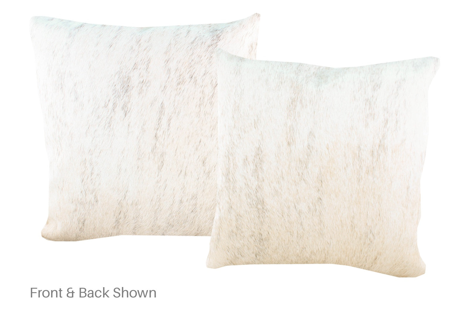 Grey Cowhide Pillow #A52892