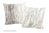 Grey Cowhide Pillow 20x20 #A52893 by Hudson Hides