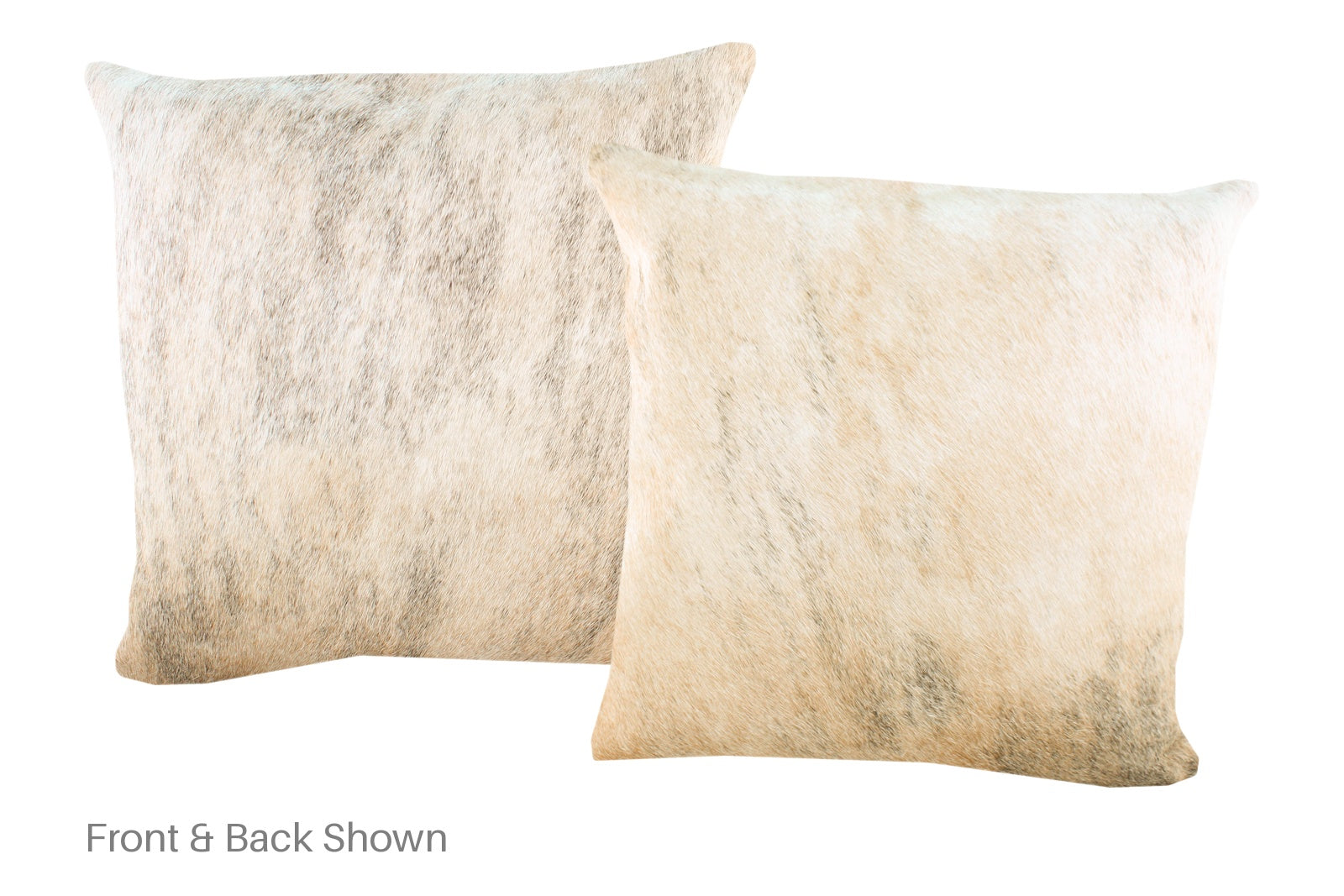 Light Brindle Cowhide Pillow #A52894