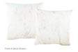 Light Brindle Cowhide Pillow 20x20 #A52895 by Hudson Hides