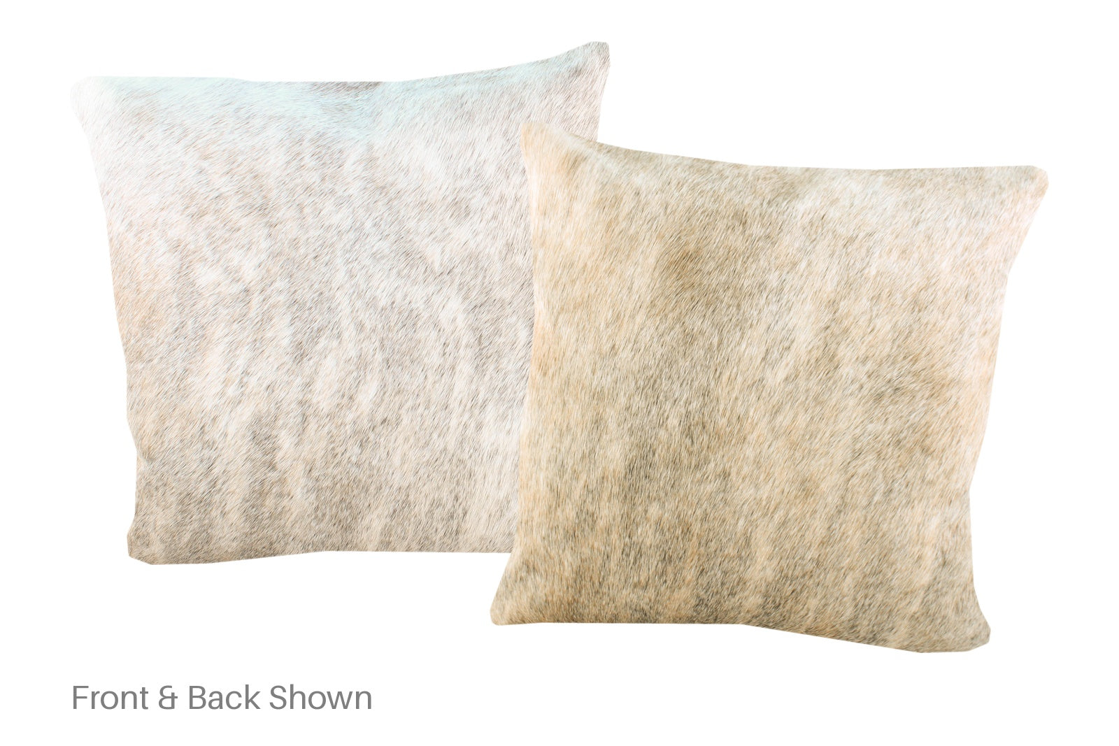 Light Brindle Cowhide Pillow #A52899