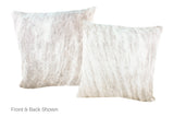 Light Brindle Cowhide Pillow 20x20 #A52900 by Hudson Hides