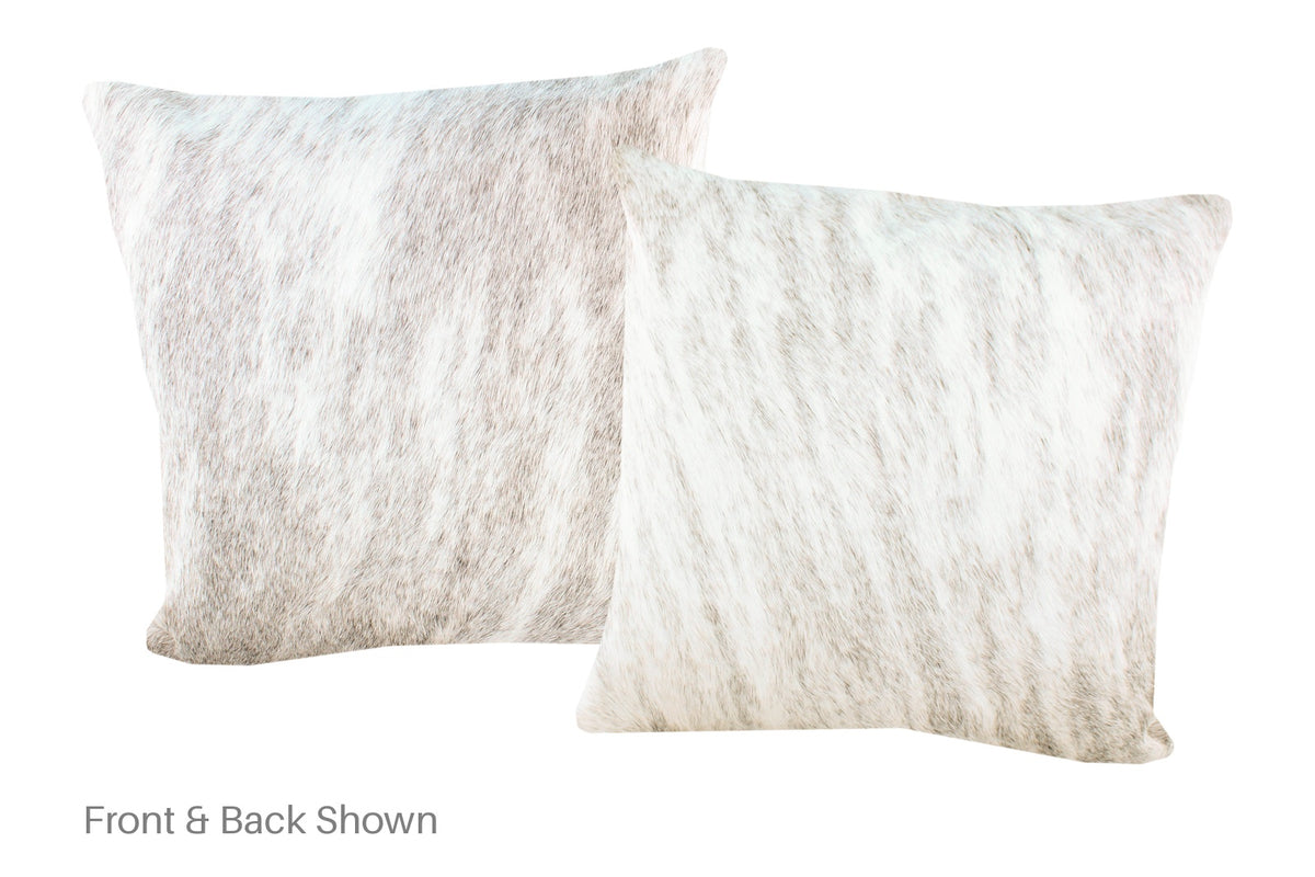 Light Brindle Cowhide Pillow #A52900