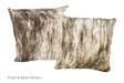 Light Brindle Cowhide Pillow 20x20 #A52903 by Hudson Hides